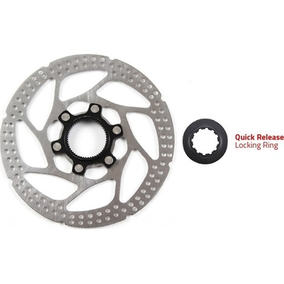 Clarks C-CL Centerlock 180 mm striebrna