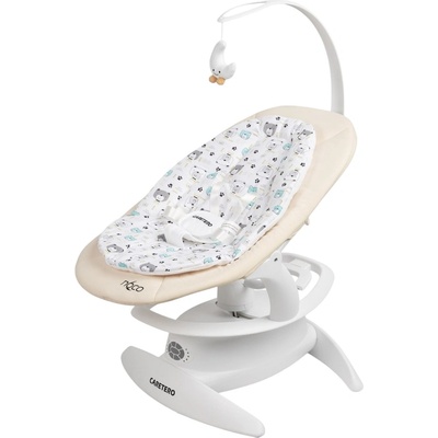 Caretero Шезлонг и люлка 2 в 1 Caretero - Rocker Noco, бежов (TERO-8010)