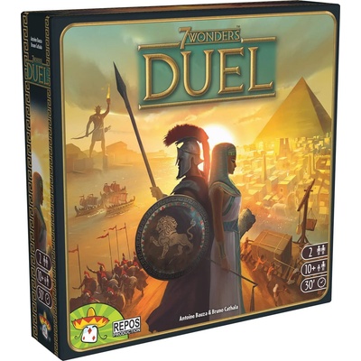 Repos Production Настолна игра за двама 7 Wonders Duel (английско издание) - Стратегическа