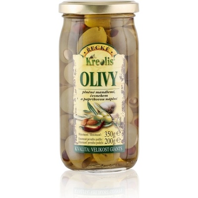 Kreolis Olivy plněné MIX 350 g