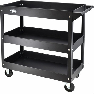 Awtools Работна количка с 3 рафта 130kg Черно (AW15090BL)