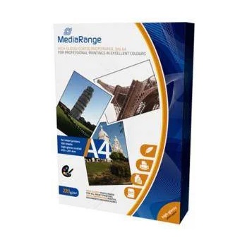 MediaRange Фото Хартия MediaRange DIN A4 Photo Paper за мастилено-струйни принтери, high-glossy coated, 220g, 100 sheets / страници MRINK103