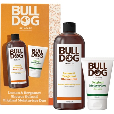 Bulldog Original sprchový gél 500 ml + hydratačný krém na tvár 100 ml
