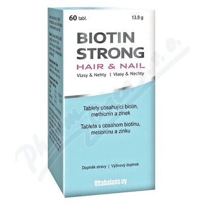 Vitabalans Biotin Strong Hair & Nail 60 tabliet