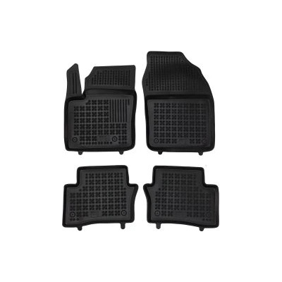 Гумени стелки за Toyota C-HR (2023+) Hybrid без пожарогасител под пасажерската седалка - тип леген