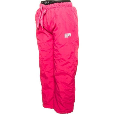 Pidilidi PD1074 03 Kalhoty sportovní dívčí podšité bavlnou outdoorové růžová