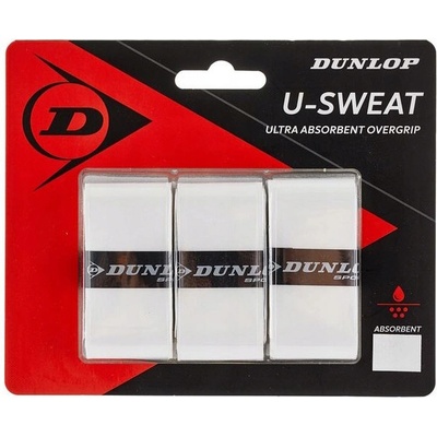 Dunlop U-Sweat 3 ks Bílá