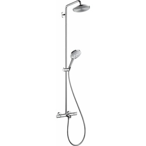 Hansgrohe Душ колона с термостатичен смесител и смесител за вана Hansgrohe Raindance Select S 240 (27117000)