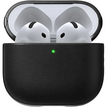 Nomad Калъф за слушалки Nomad - Modern Leather Case, за Airpods 4, черен (NM014582858)