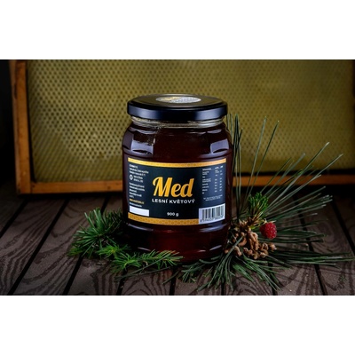 ČÍHALA Med lesní květový 900 g