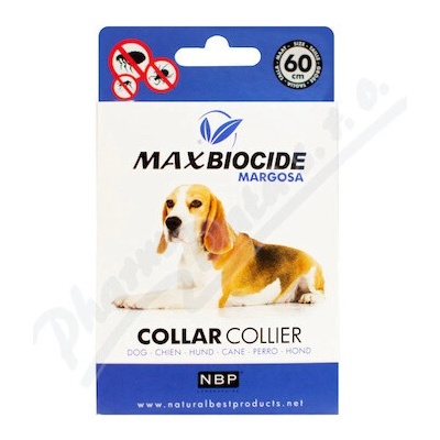 Max Biocide Collar Dog obojek pro psy 60 cm