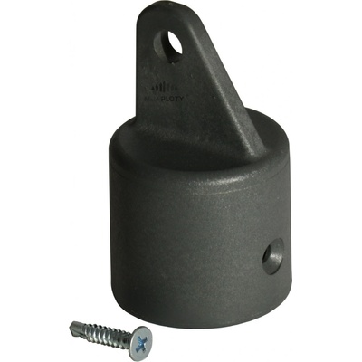 Koncovka vzpěry s okem, průměr 38 mm, antracit