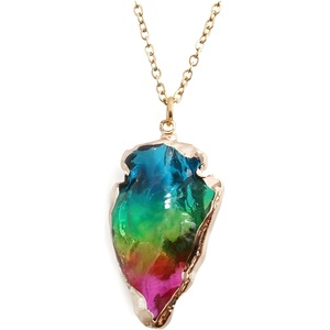 HARAHU Колие Crystal Stone - Многоцветно KP21752