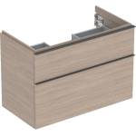 Geberit iCon - Шкафче за умивалник, 89x62x48 см, 2 чекмеджета, дъб 502.305. JH. 1 (502.305.JH.1)