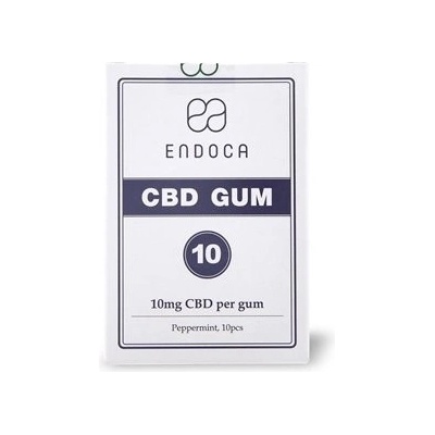 Cannapio Endoca CBD žvýkačky 100 mg, 10 ks