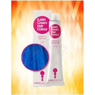 Kallos KJMN Cream Hair Colour Keratin & Argan Oil 0.88 Blue 100 ml