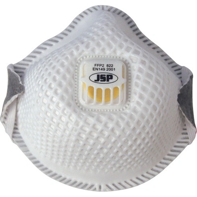 JSP Ergonomicky tvarovaný respirátor FLEXINET 822 s výdechovým ventilem FFP2
