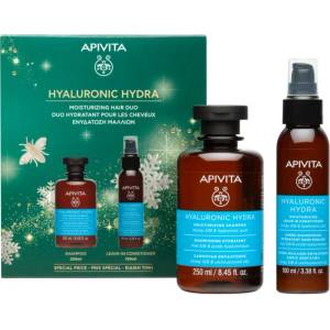 APIVITA Hyaluronic Hydra Moisturizing Hair Duo коледен подаръчен комплект за интензивна хидратация