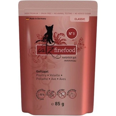 Catz Finefood No.3 drůbeží 85 g