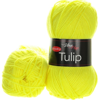 Vlna Hep Tulip 4312 neon žlutá