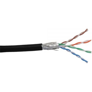 InLine 72099S мрежов кабел Черен 100 м Cat5e SF/UTP (S-FTP) (72099S) (72099S)