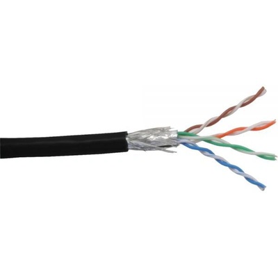 InLine 72099S мрежов кабел Черен 100 м Cat5e SF/UTP (S-FTP) (72099S)