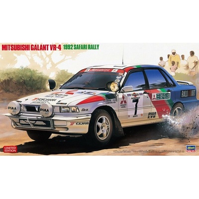 Hasegawa Mitsubishi Galant VR4 1992 Safari Rally 1:24
