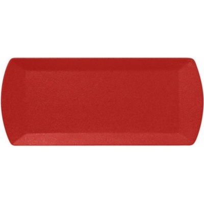 RAK Porcelain Talíř obdélný 35 x 15 cm světle červená RAK-NFOPSP35BR