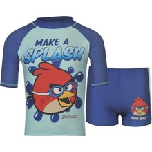 dětské plavky a tričko ANGRY BIRDS BLUE