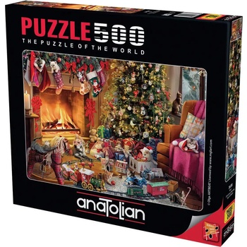 Anatolian Пъзел Anatolian от 500 части - Коледна сутрин (P3638)
