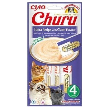 INABA Churu Tuna with clam flavour 4 x 14 g