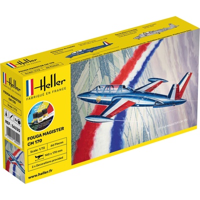 Heller STARTER KIT Fouga Magister CM 170 1:72