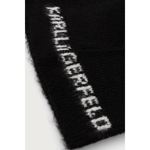 Karl Lagerfeld качулка дамска с вълна (B4W33014)