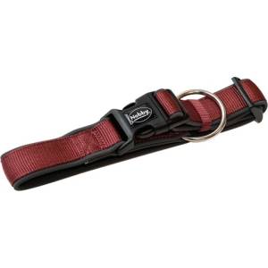 Nobby Нашийник за куче nobby classic preno, найлон с неопренова подплата, дебелина 25-35 мм, дължина 40-55 см - бордо, Германия - 80523-12
