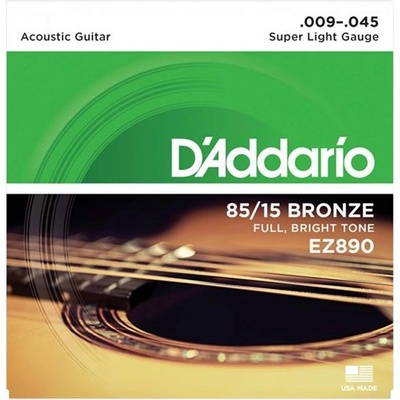 D'Addario EZ890, Струни за акустична китара 09-45 (EZ890)