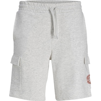 Jack and Jones Къси панталони Jack and Jones Men's Cargo Shorts - White Melange