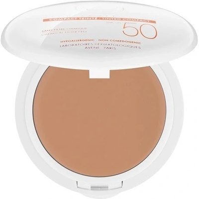 Avène Sun Mineral ochranný kompaktný make-up bez chemických filtrov SPF50 Beige 10 g