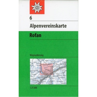 DAV Alpenvereinskarte 06 Rofan 1 : 25 000