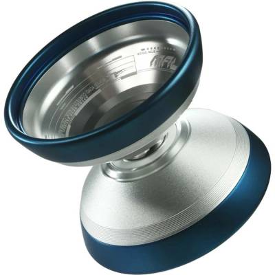 c3yoyodesign Malicius Michael Malik signature yo-yo Stříbrná + modrý ring