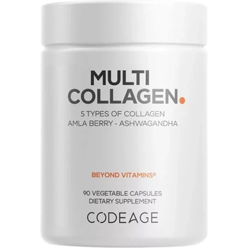 Codeage Multi Collagen | with Bovine Collagen, Eggshell Collagen & Fish Collagen [90 капсули]