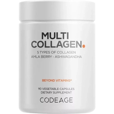Codeage Multi Collagen | with Bovine Collagen, Eggshell Collagen & Fish Collagen [90 капсули]