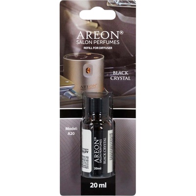 Areon SALON PERFUMES, пълнител за дифузер, Black Crystal, 20 мл