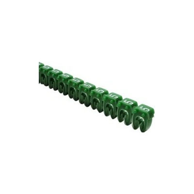 Značka CAB3 0,5 - 1,5 mm² symbol "5" zelená 1200ks- balenie