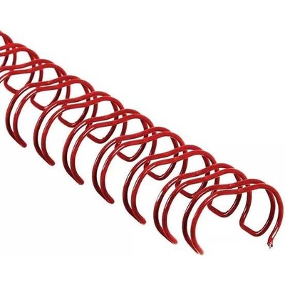Copierland Drátěné hřbety 5/16" / 3:1 / 8 mm - červené – Zboží Živě