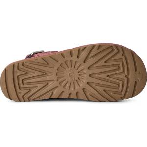 UGG чехли дамски от велур W Goldenstar Evelina Clog