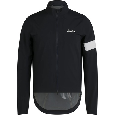 Rapha Мъжко водоустойчиво яке за колоездене Rapha Core Rain Jacket Cycling jacket - Black / White - размер M (051-1273-0112)