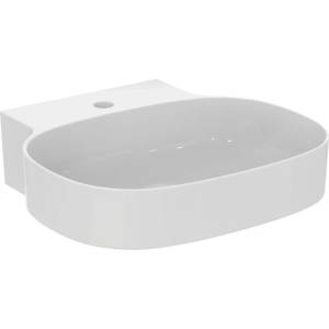Ideal Standard Стенна мивка Ideal Standard Atelier Linda-X в гланцово бяло с отвор за смесител 50 см (T439001)