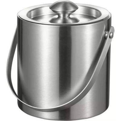 Kinghoff Ледарка Kinghoff KH 1243, 1.5 л, Ø15 см, Двойна стена, Дръжка за лесно носене, Инокс (KH 1243)