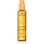 NUXE Sun Face and Body Tanning Sun Oil олио за загар за лице и тяло SPF 50 150ml