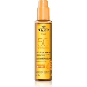 NUXE Sun Face and Body Tanning Sun Oil олио за загар за лице и тяло SPF 50 150ml